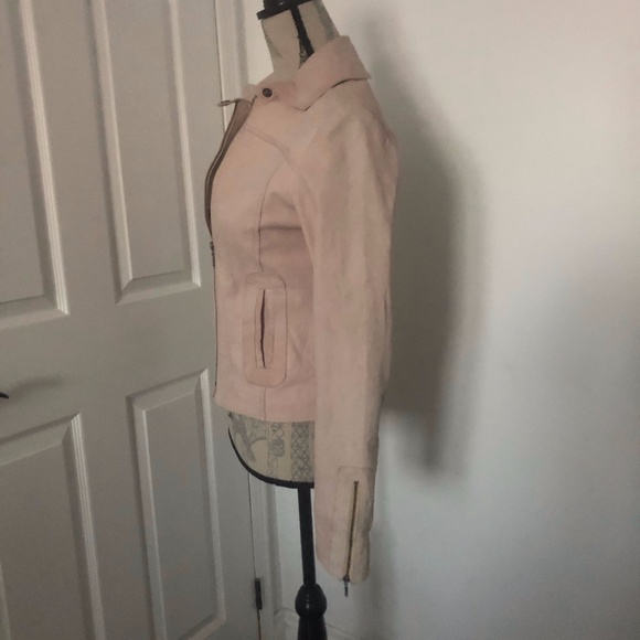Pink Leather Jacket - Picture 3 of 3